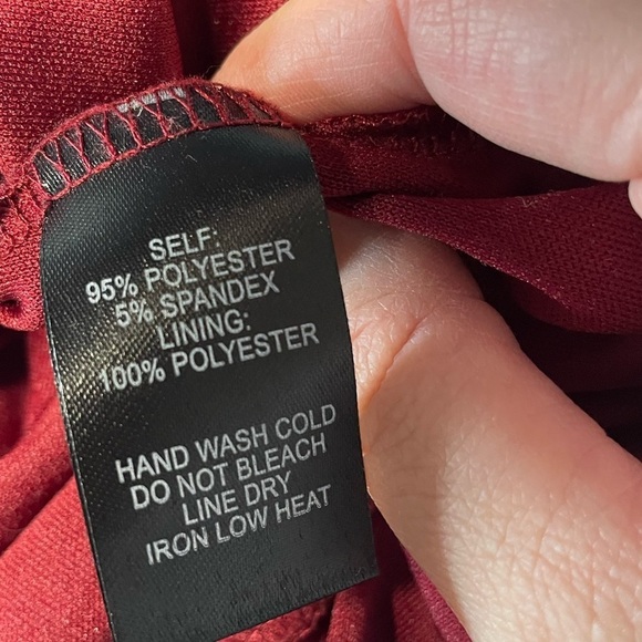 Lulus dress the power of wow formal maxi floor length gown small dark cherry red - Picture 6 of 8